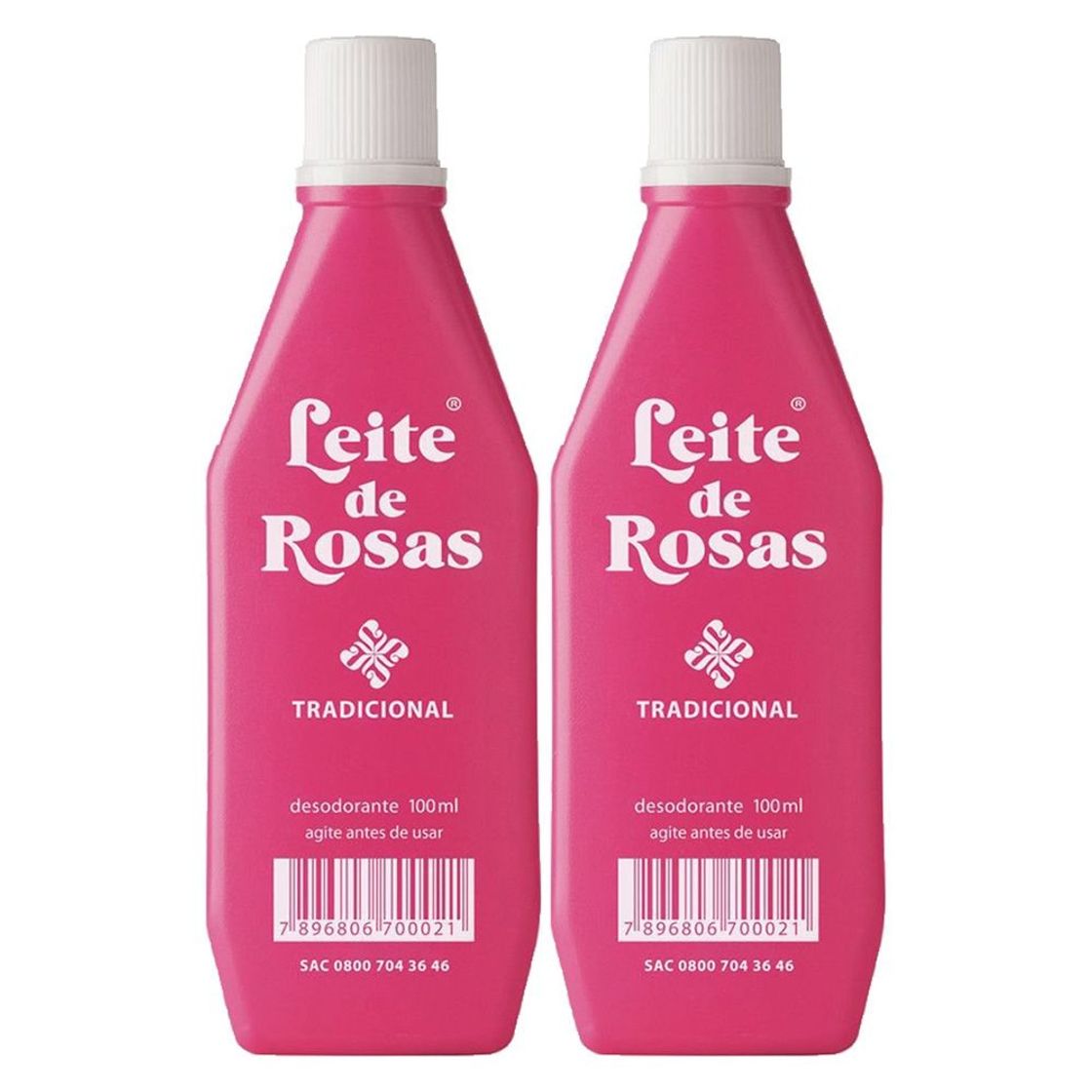 Moda Tônico Leite de Rosas tradicional, 100mL