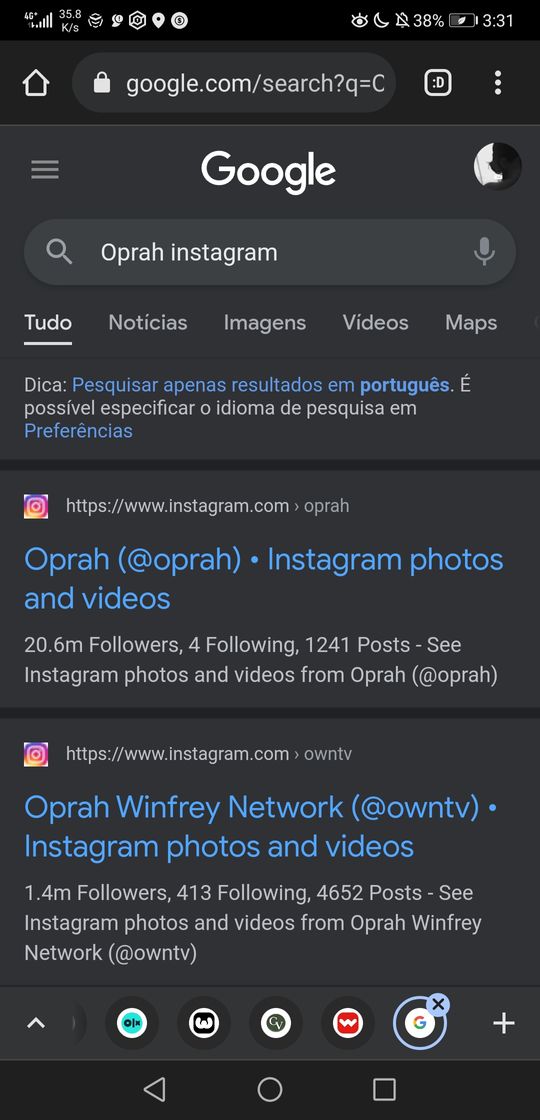 App Oprah. 