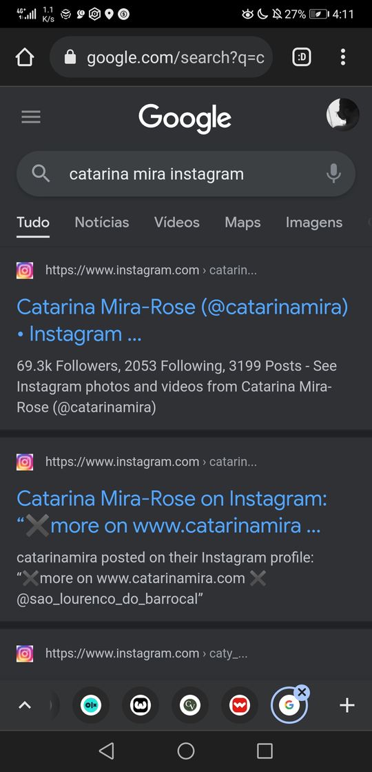 App CATARINA MIRA. 