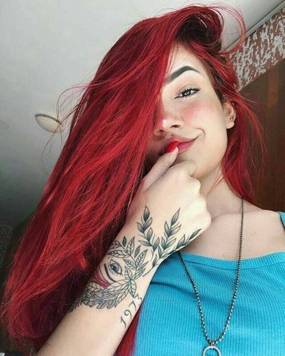 Eu amo essa cor de cabelo 