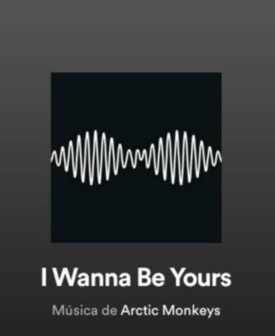 Canción I Wanna Be Yours