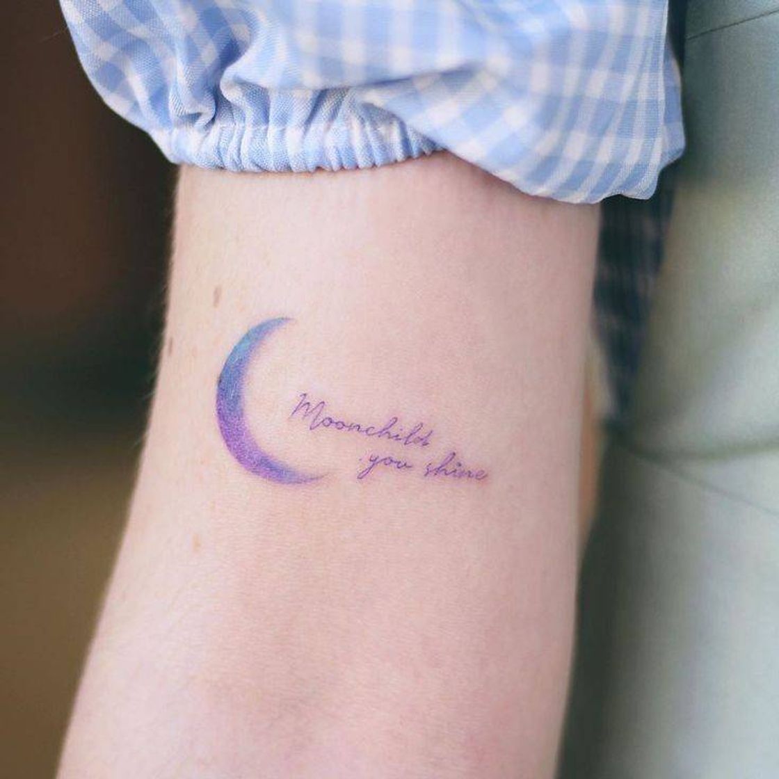 Fashion Tattoo Moonchild "Mono by RM of BTS"