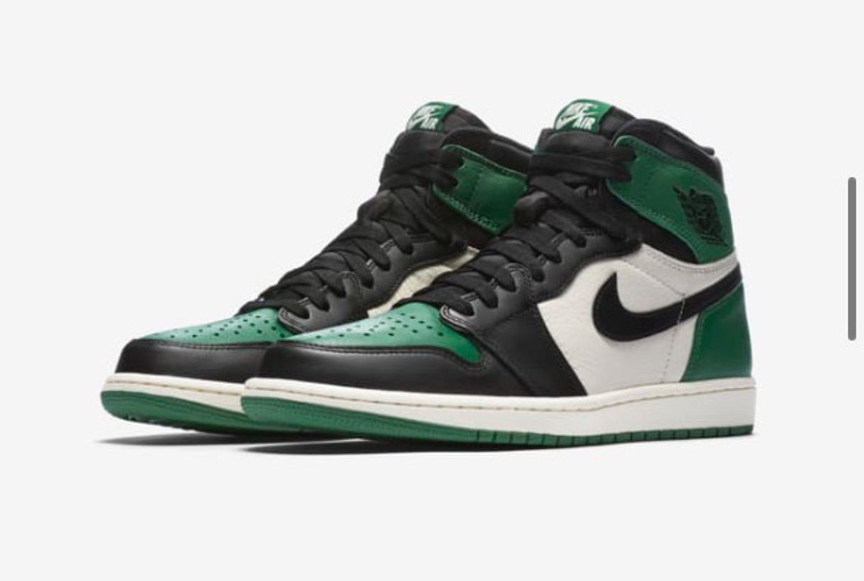 Moda Air Jordan 1 Pine Green