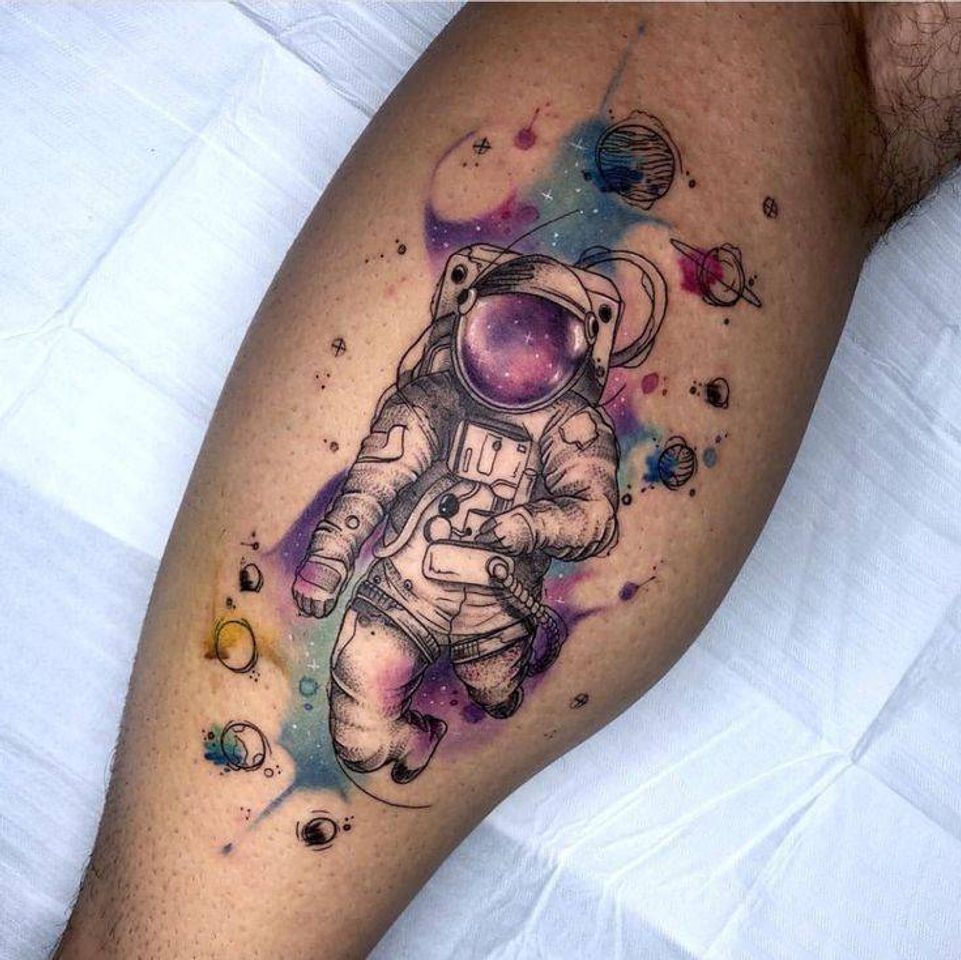 Fashion Inspiração pra tatto Astronauta 