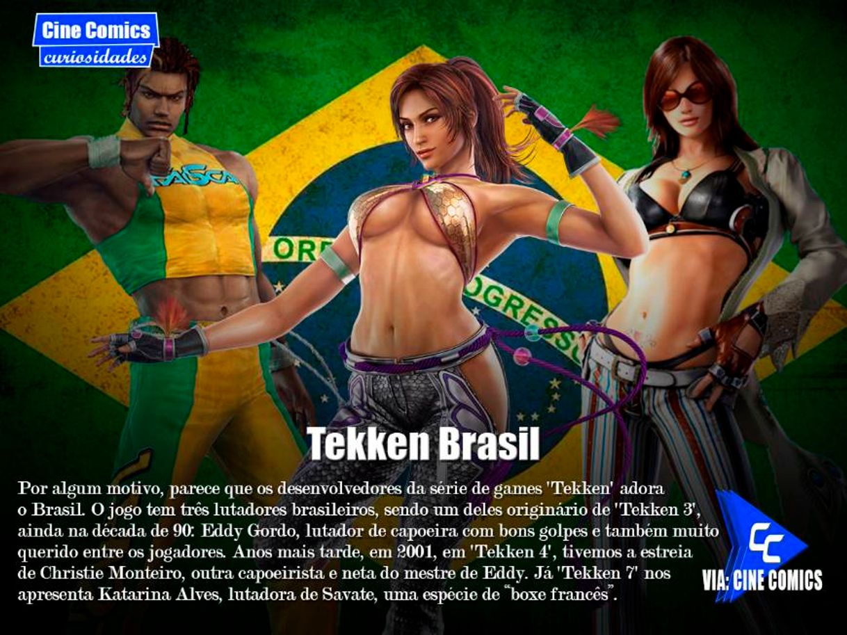 Fashion Todos os Games da Série Tekken