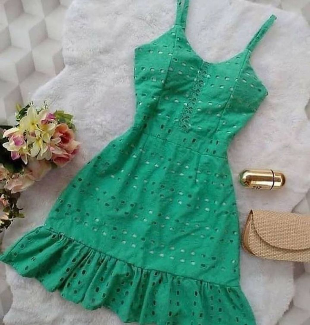 Fashion Vestido arrumado 💚