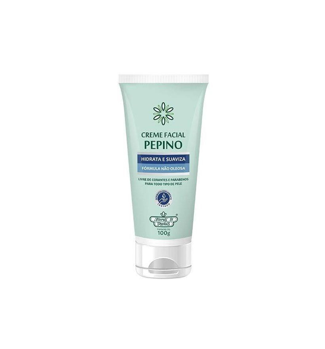 Producto Creme hidratante facial de pepino