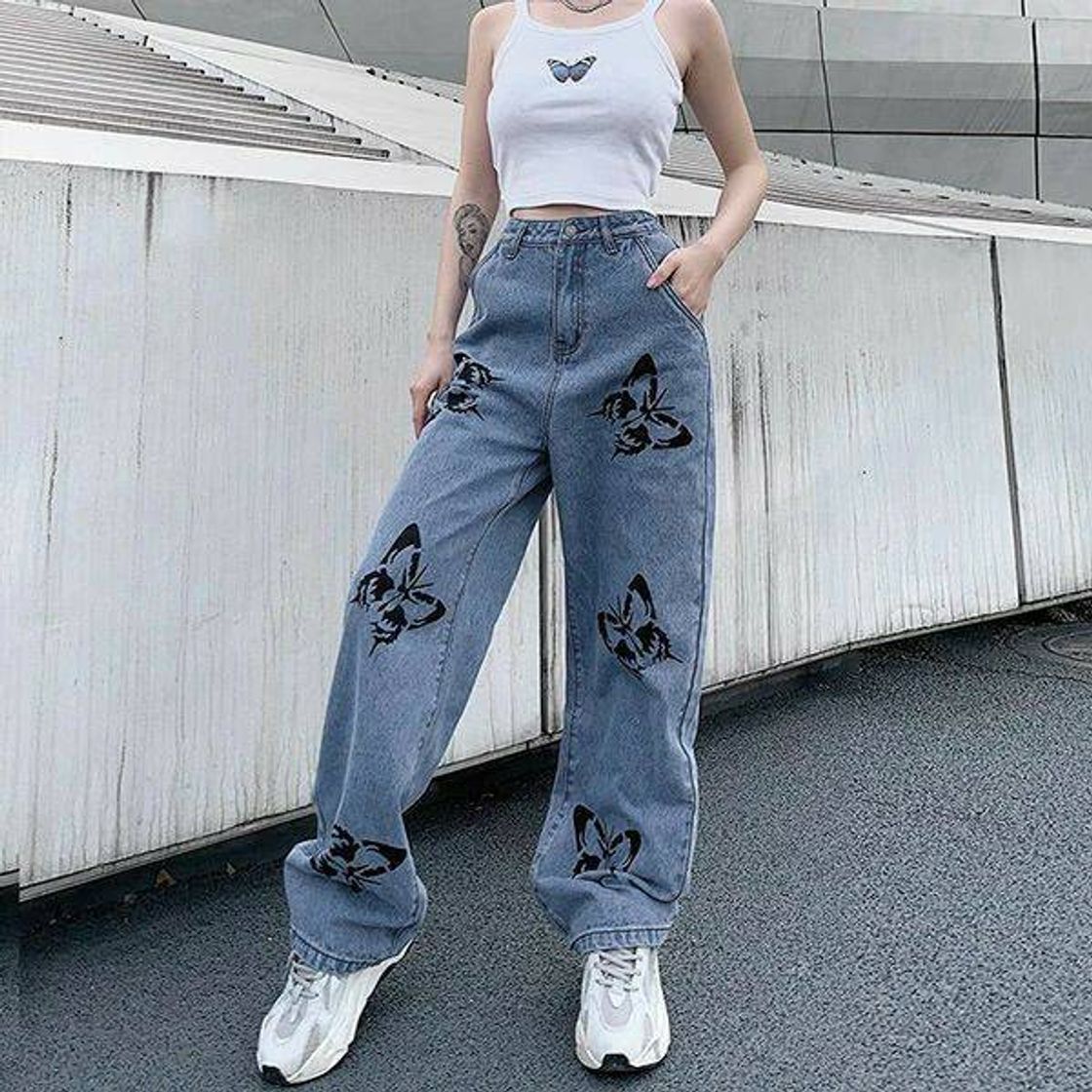 Fashion 🦋butterfly jeans🦋