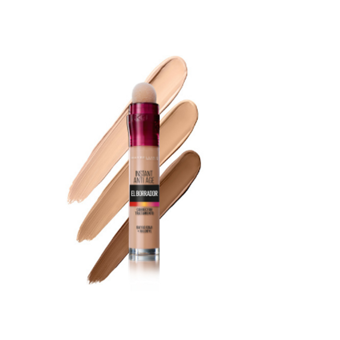 Social Maybelline Maquillaje El Borrador Corrector de Ojeras, Tono