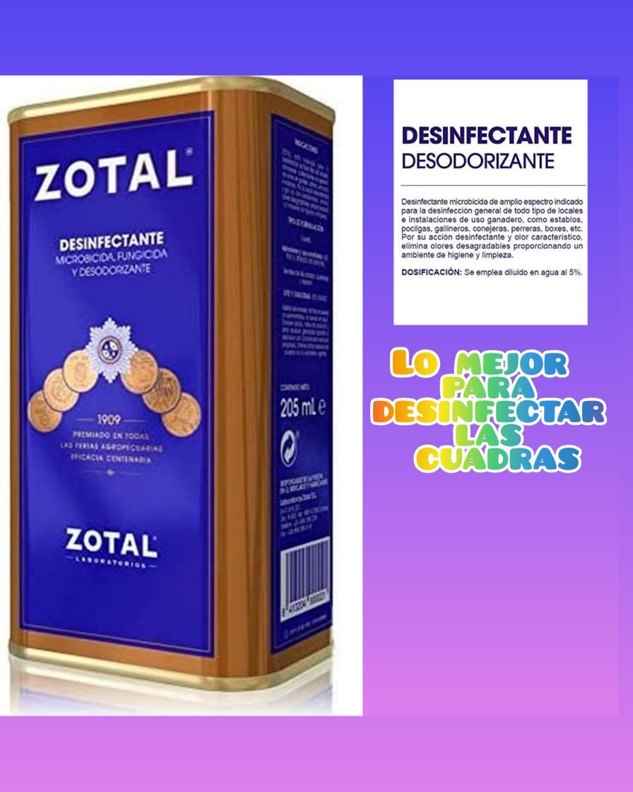 Social Desinfectante para cuadras