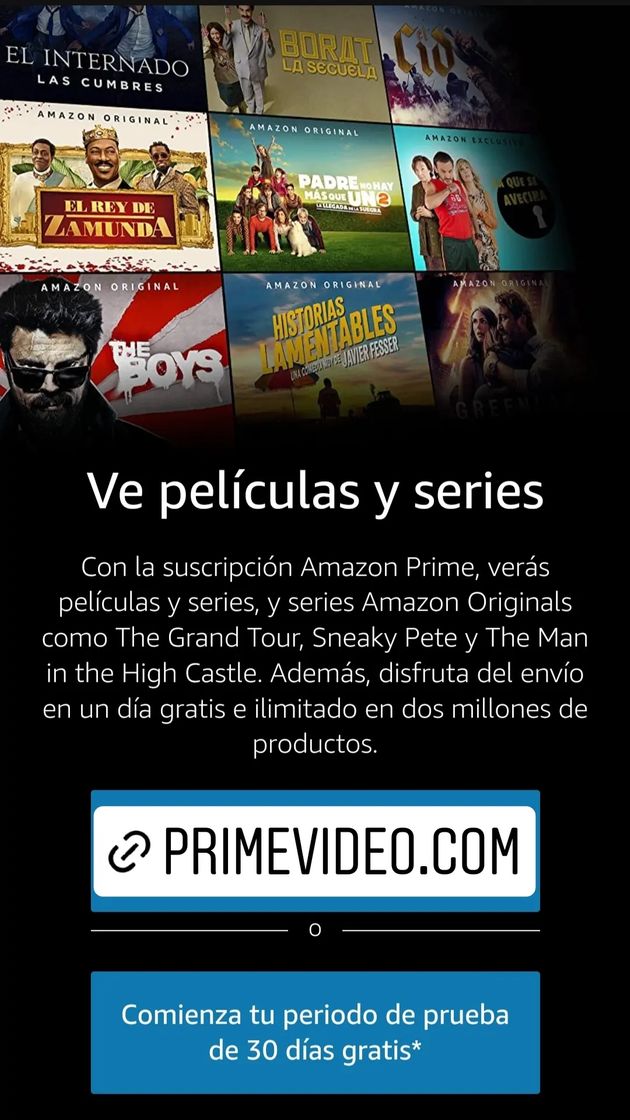 App Amazon Prime video gratis