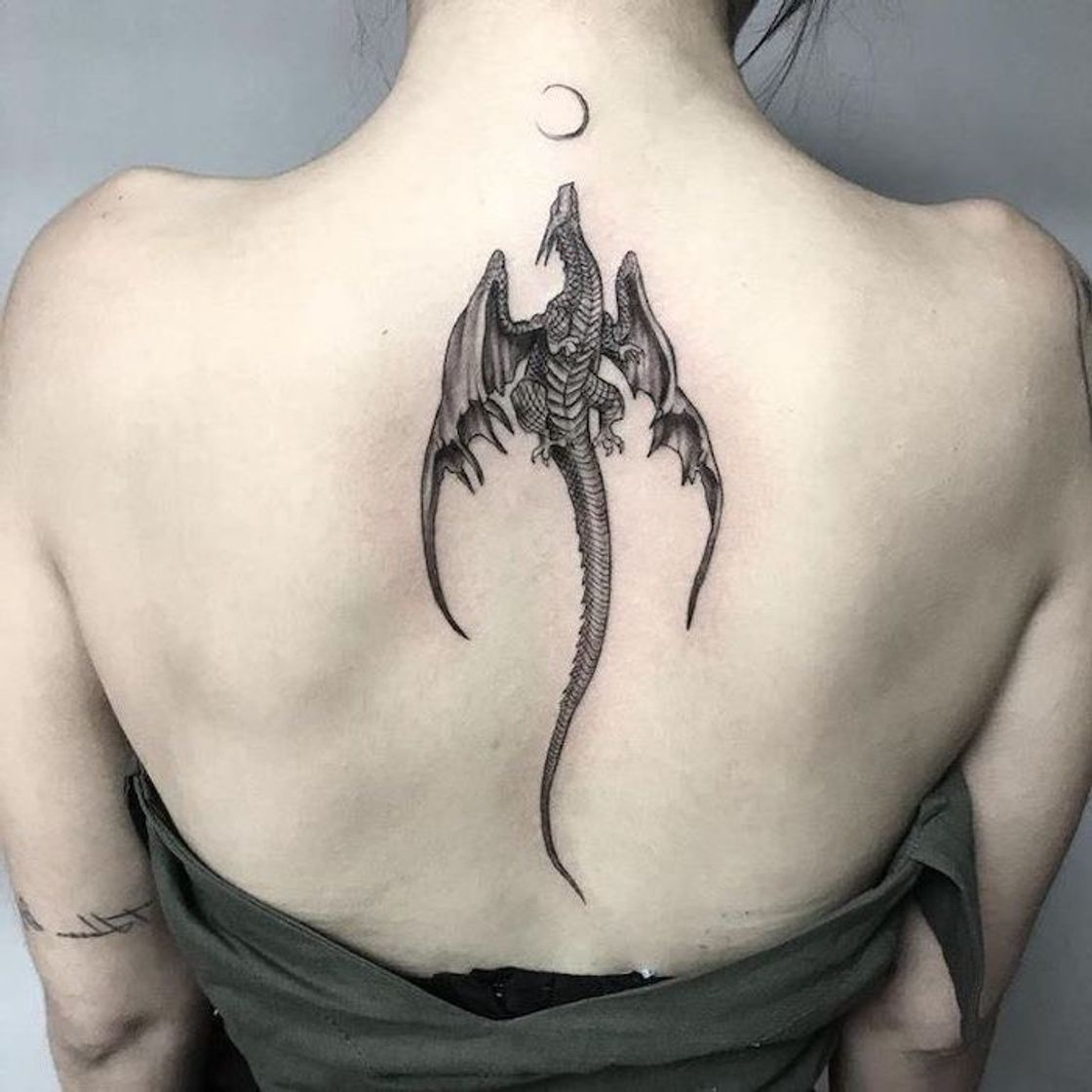 Fashion Tattoo Dragon 