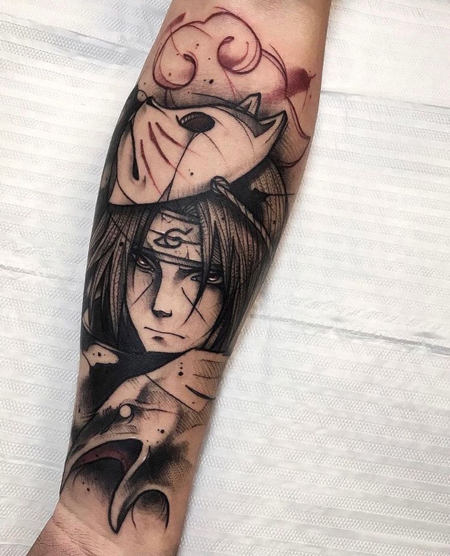 Fashion Tattoo Itachi Uchiha 