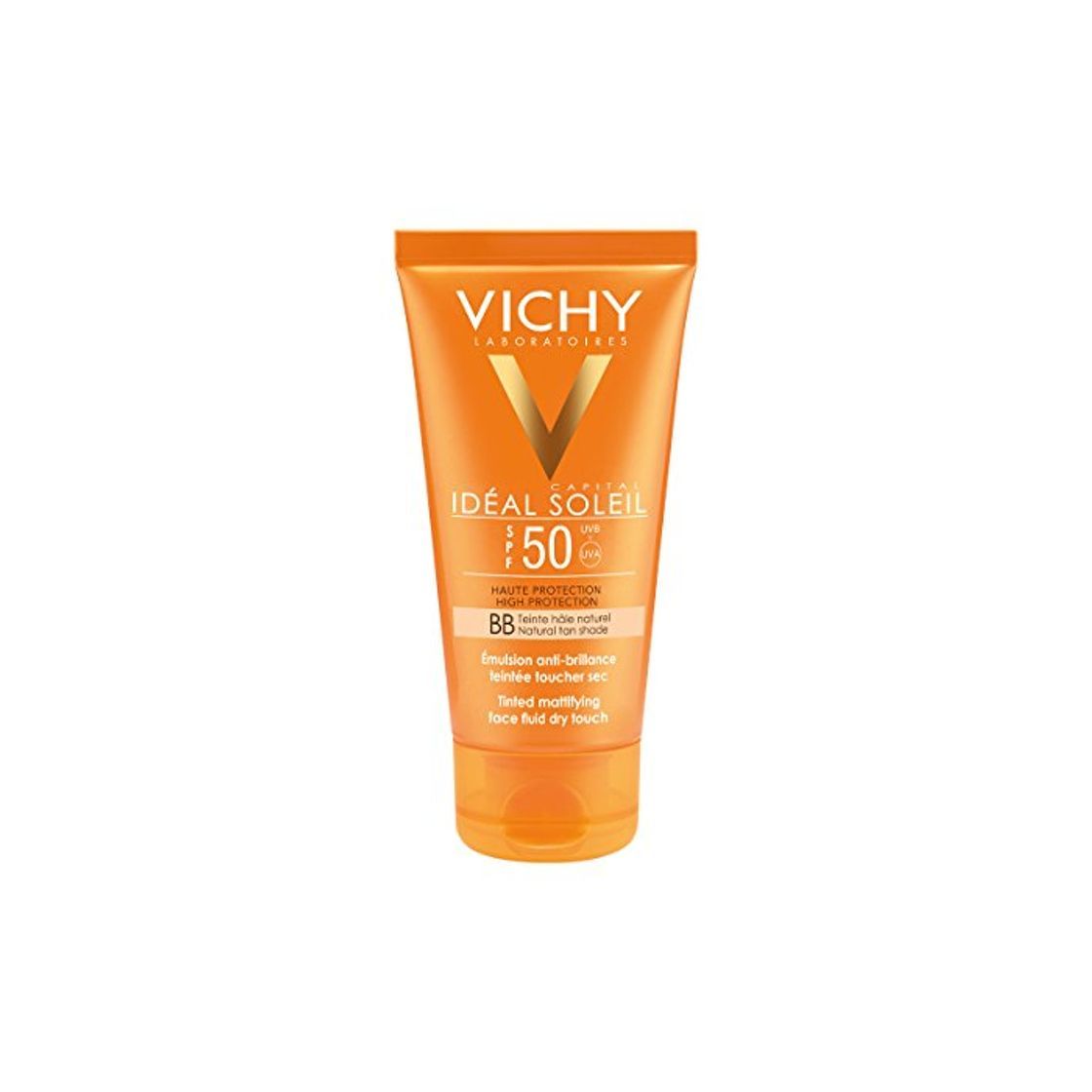 Social Vichy Ideal Soleil Protector Solar BB Toque Seco Fluido con Color FPS