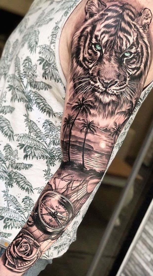 Moda Tatuagem masculina 