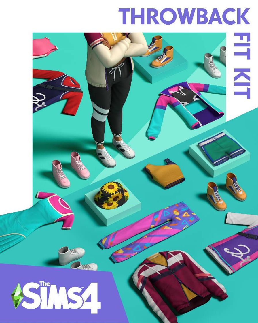 Los Sims 4 Moda retro