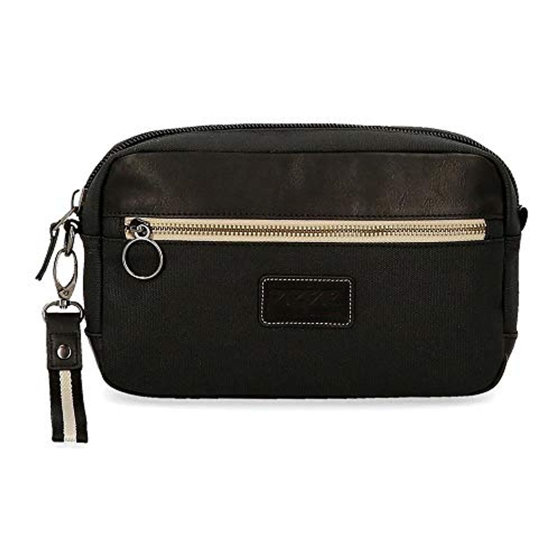 Fashion Pepe Jeans Strike Bolso de Mano Negro 24