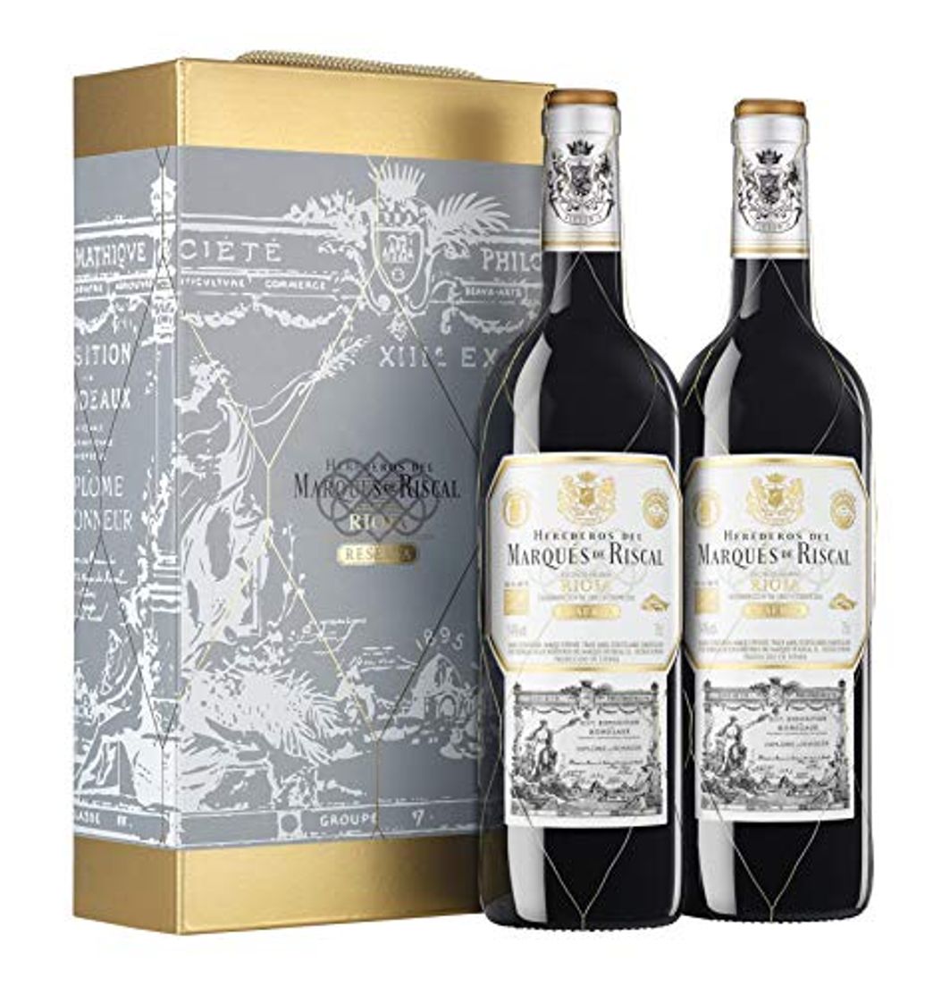 Product Marqués de Riscal - Vino Tinto Reserva D.O. Rioja - Estuche 2