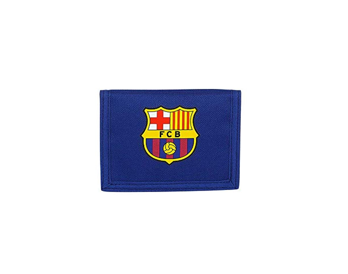 Fashion Cartera Billetera con Cabecera de FC Barcelona