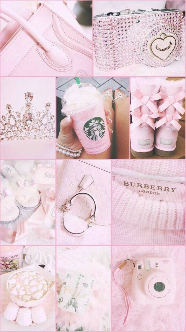 Fashion Wallpaper soft rosa 💕