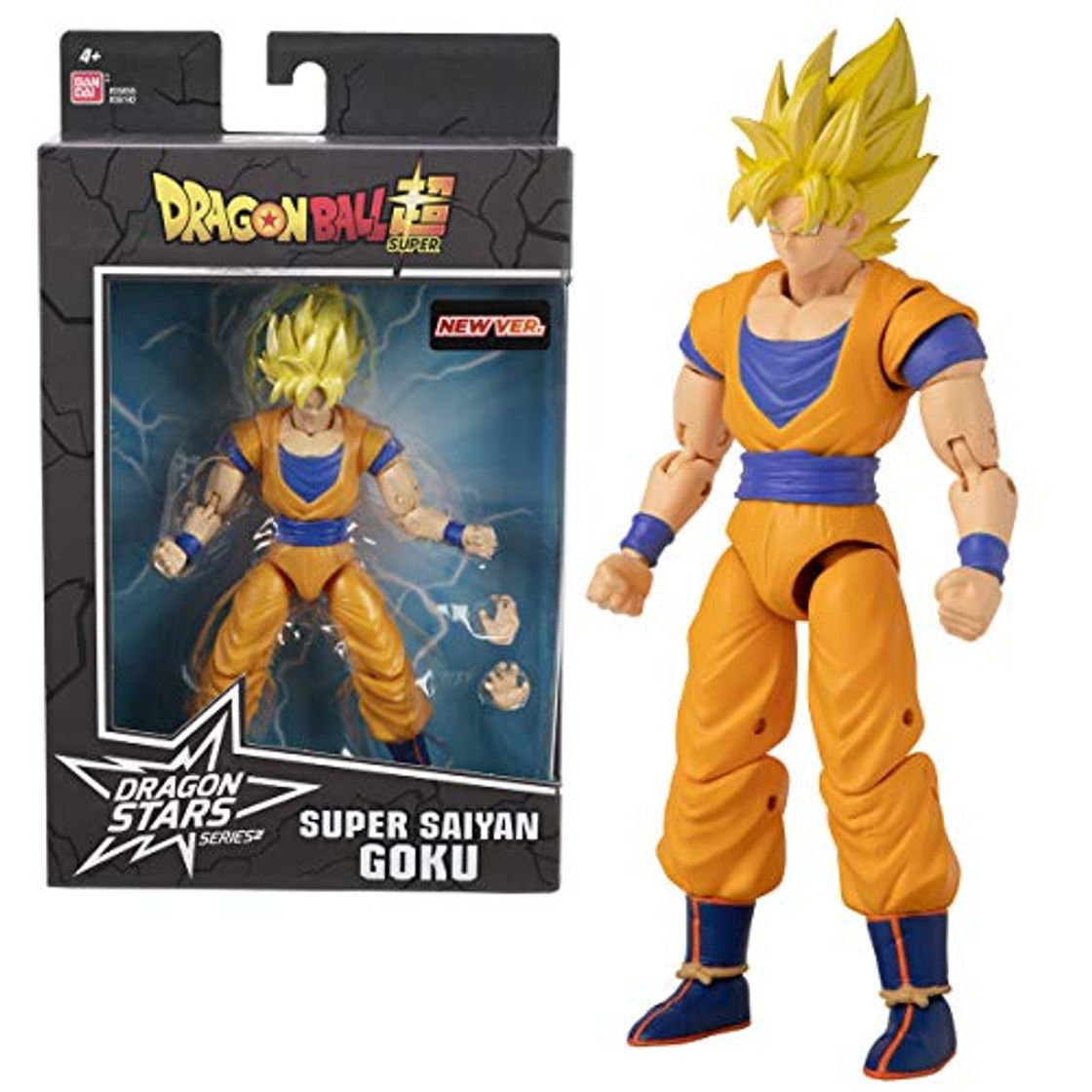 Productos BANDAI Ball Dragon Star Figura 17 cm-Super Saiyan Goku V2, 36192