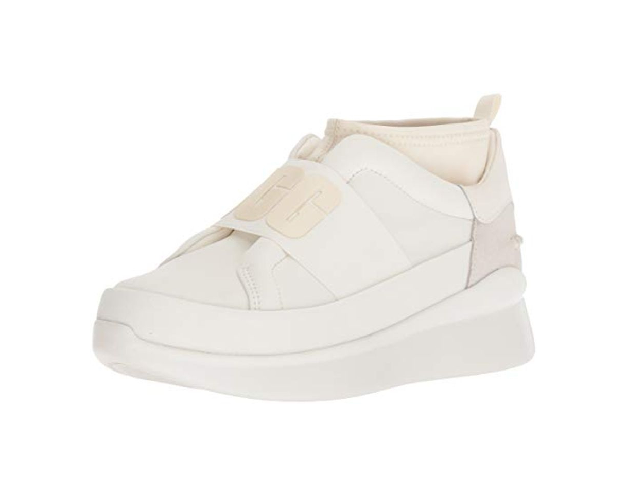 Social UGG Female Neutra Sneaker Shoe, Coconut Milk, 6