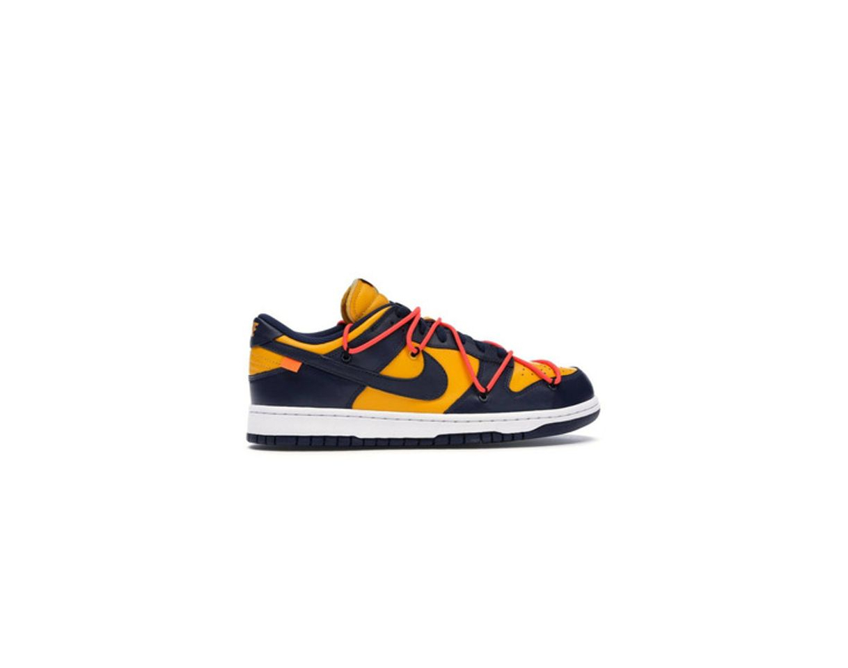 Producto Nike Dunk Low Off-White University Gold Midnight Navy