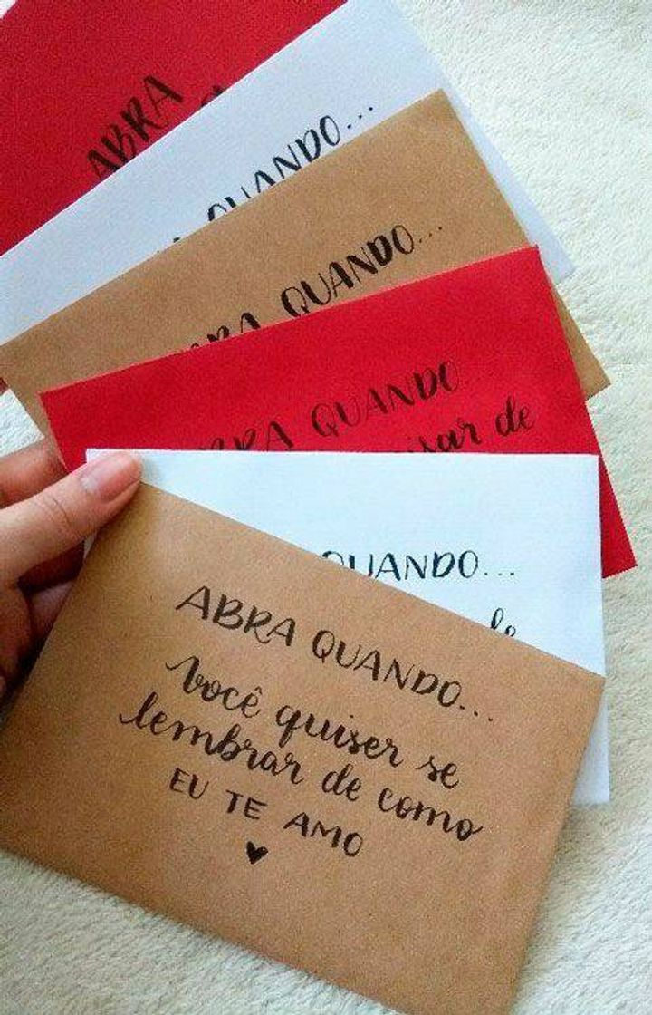 Fashion Cartas - abra quando...