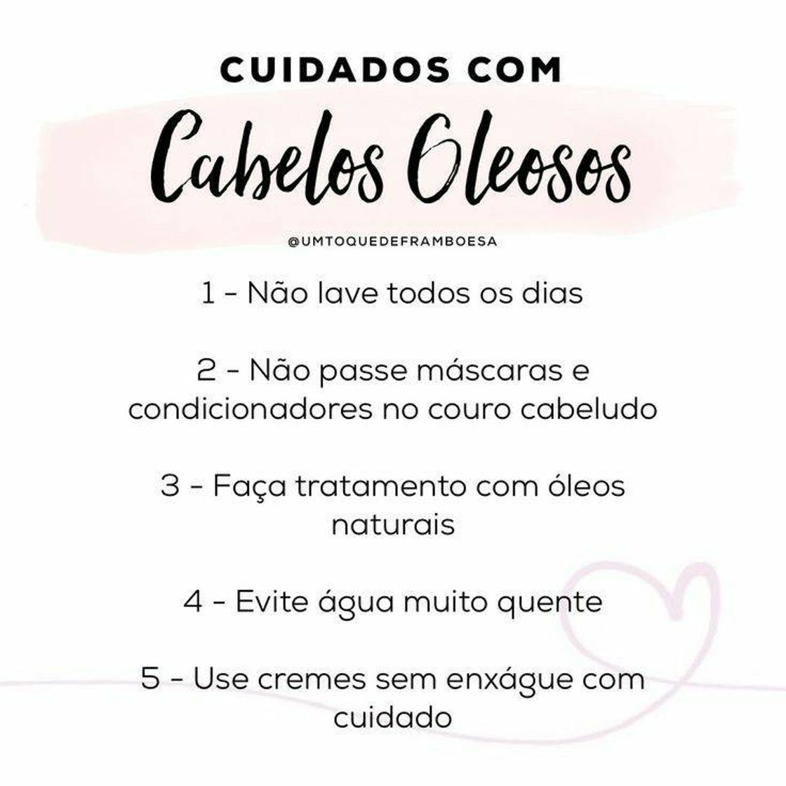 Fashion Cuidados com cabelos oleosos 