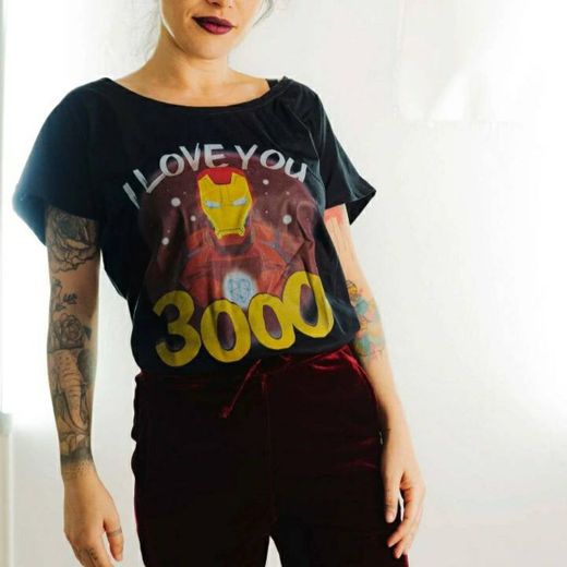 Camiseta love you 3000