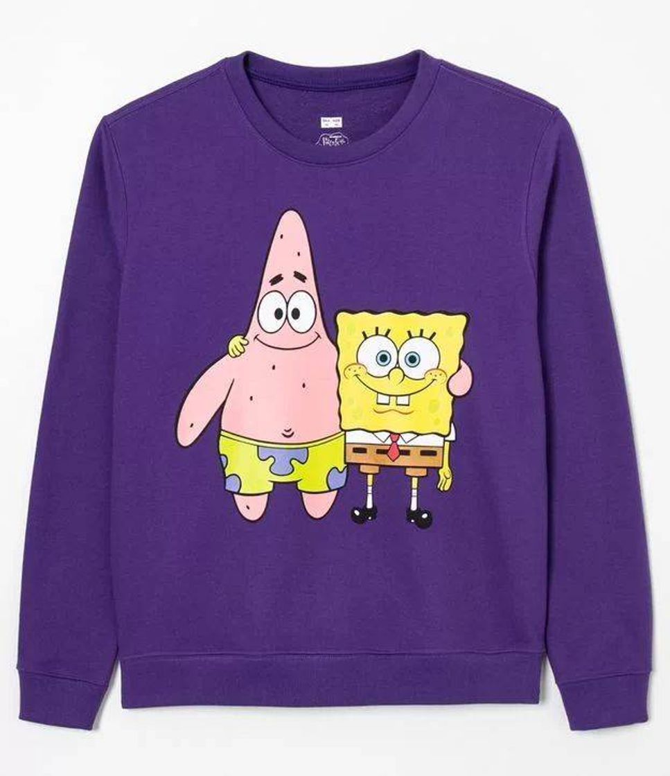 Fashion Moletom Bob Esponja 💛