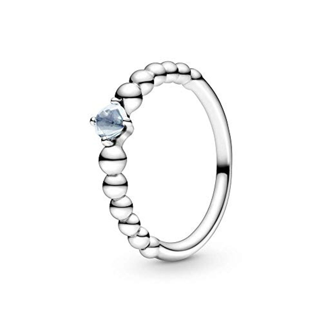 Lugar Pandora Anillo solitario aniversario Mujer plata Plata fina 925-198598C01-52