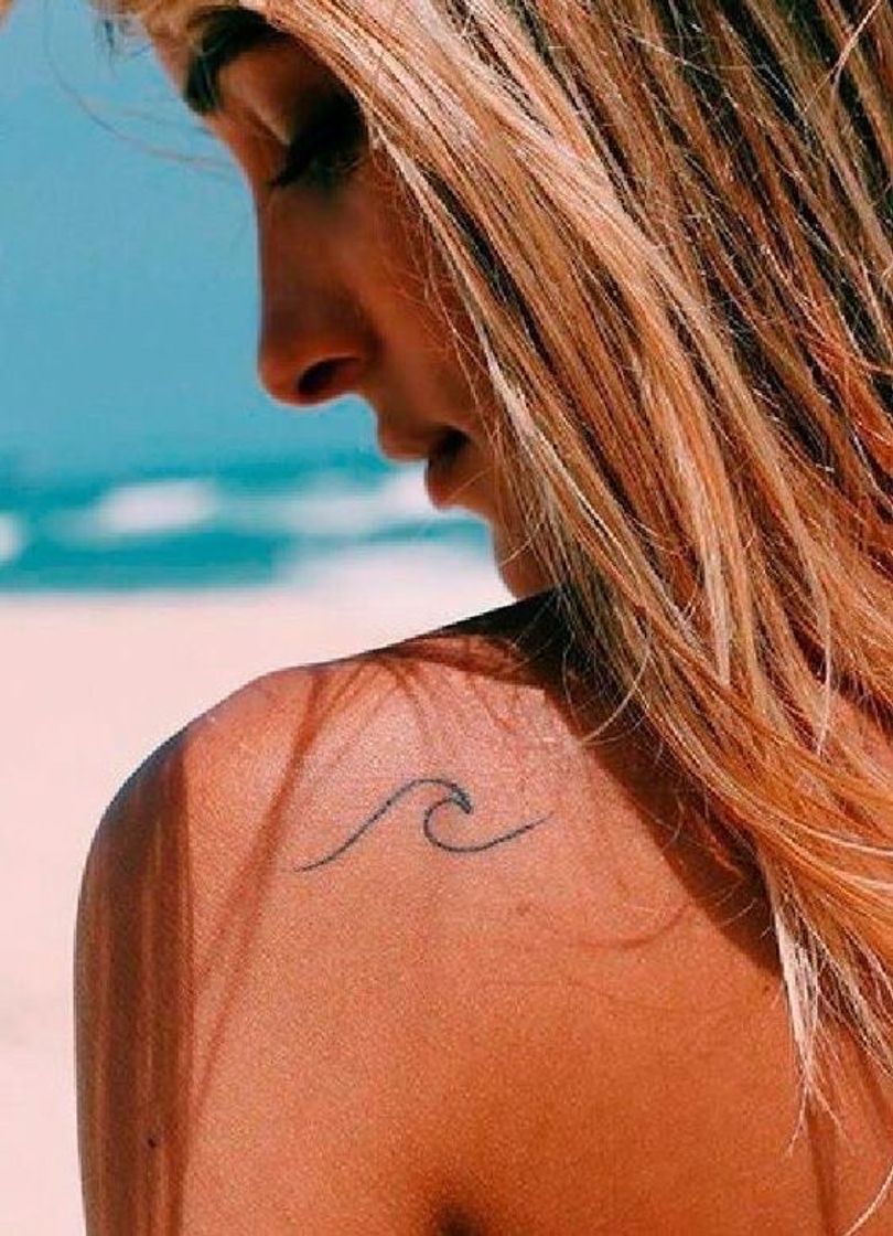 Moda Tatoo ondinha 🌊