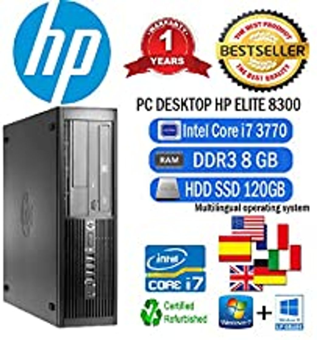Social Hp Elite 8300 - Ordenador de sobremesa