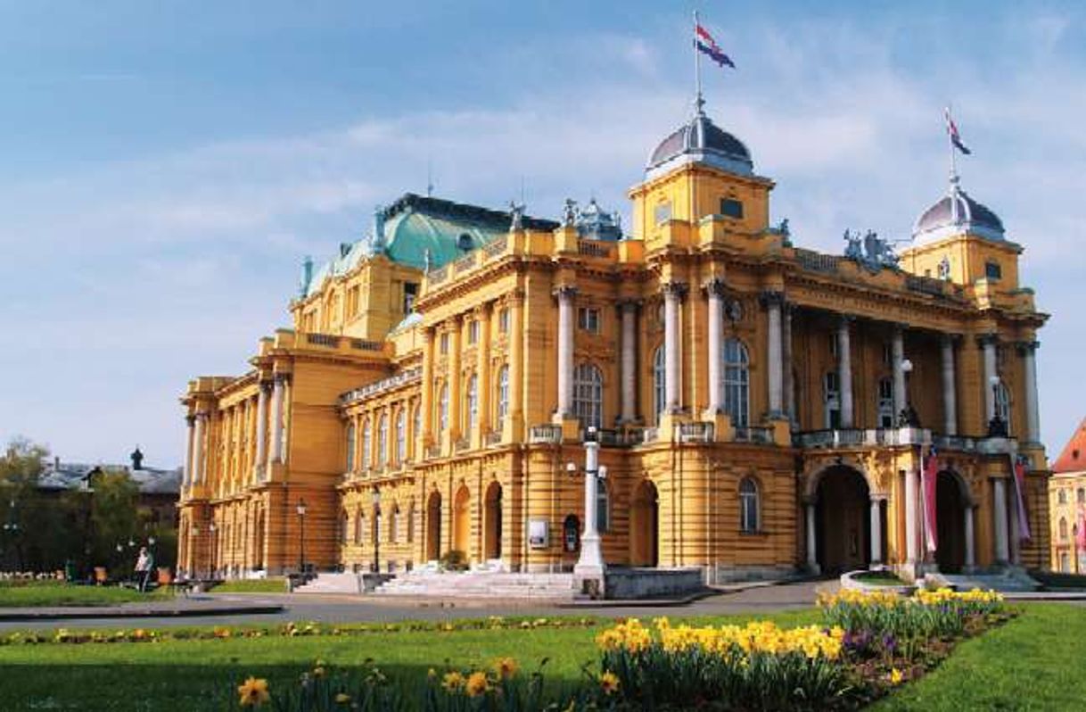 Place Croatian National Theatre in Zagreb