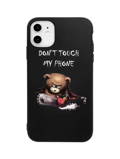 funda iPhone “Don’t touch my phone”