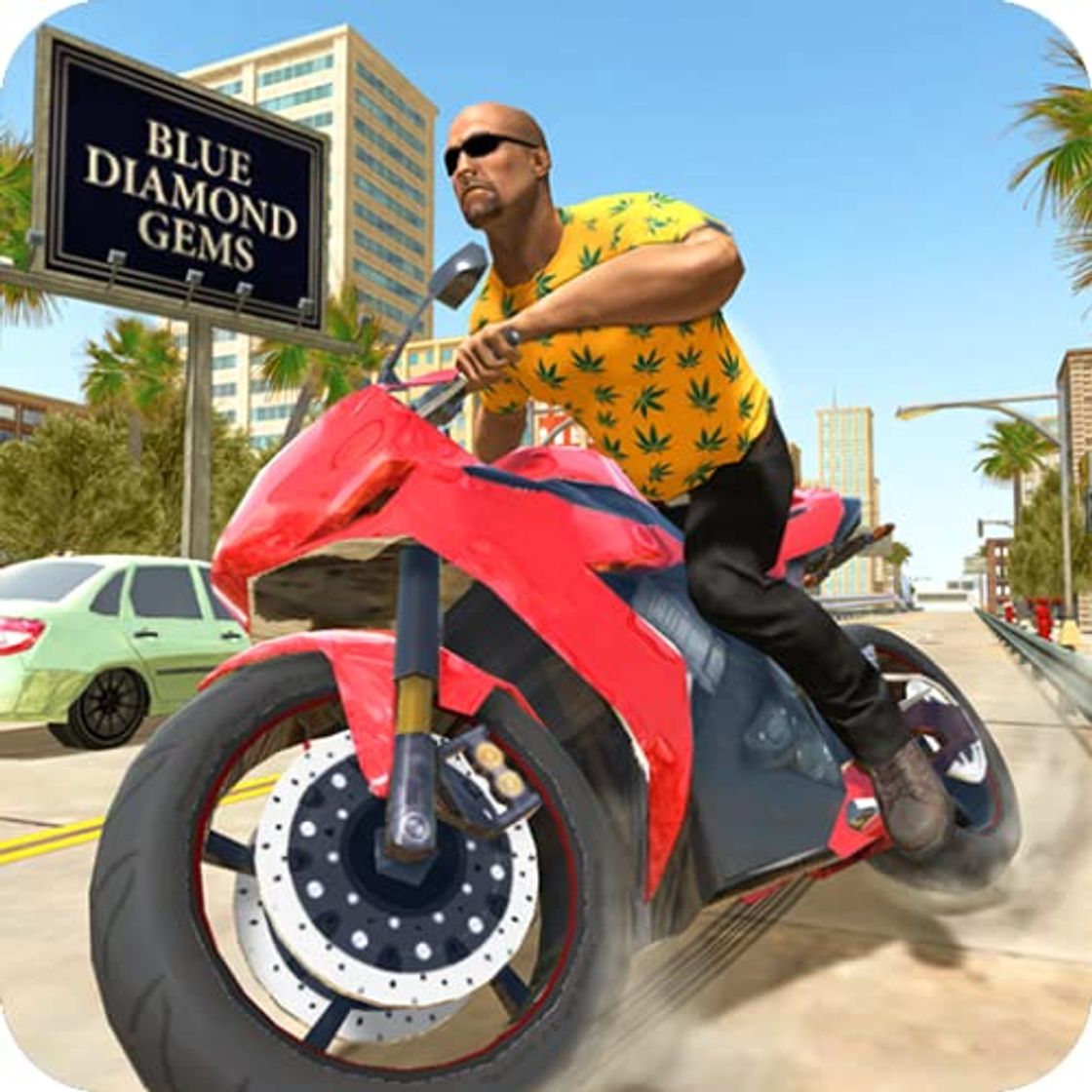 Social City Traffic Moto Rider
