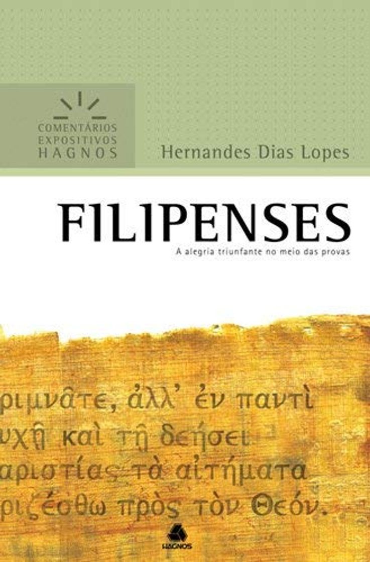 Libro FILIPENSES: A alegria triunfante no meio das provas