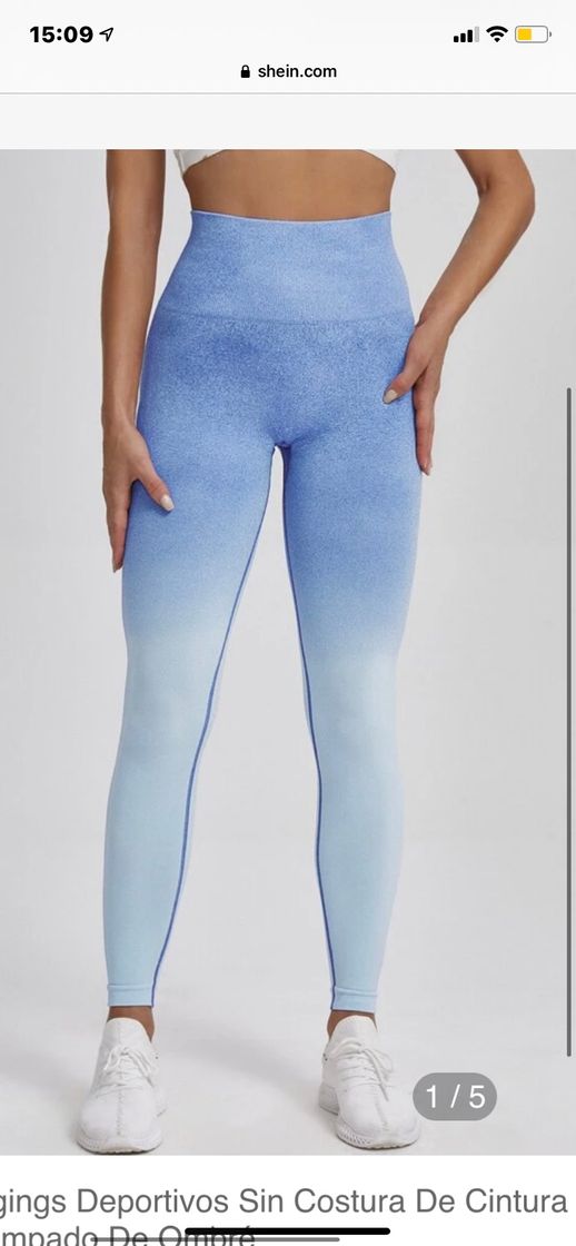 Moda Leggins azules