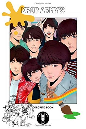 KPOP ARMY'S COLORING BOOK