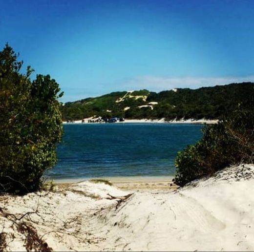 Lagoa azul, Búzios/RN.