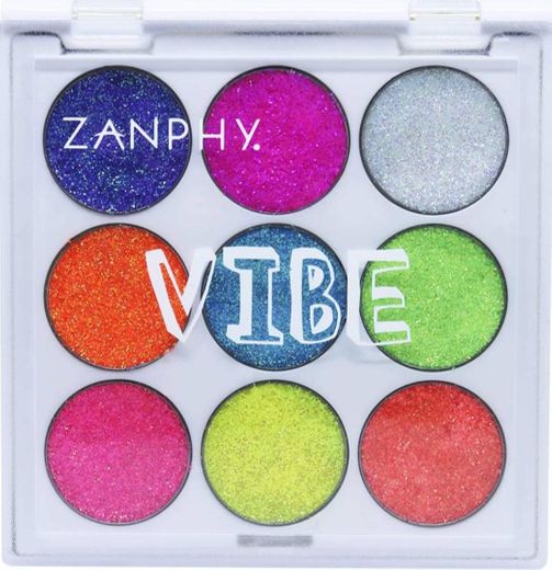 Paleta De Glitter Neon - Linha Vibe Paleta 01, Zanphy

