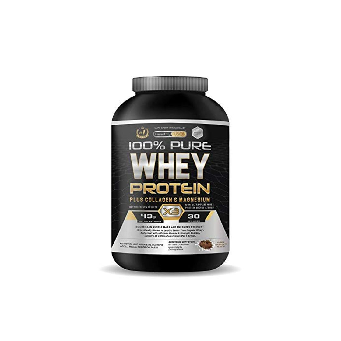 Beauty PURE WHEY PROTEIN X3 - Proteína 100% Pura con Colágeno