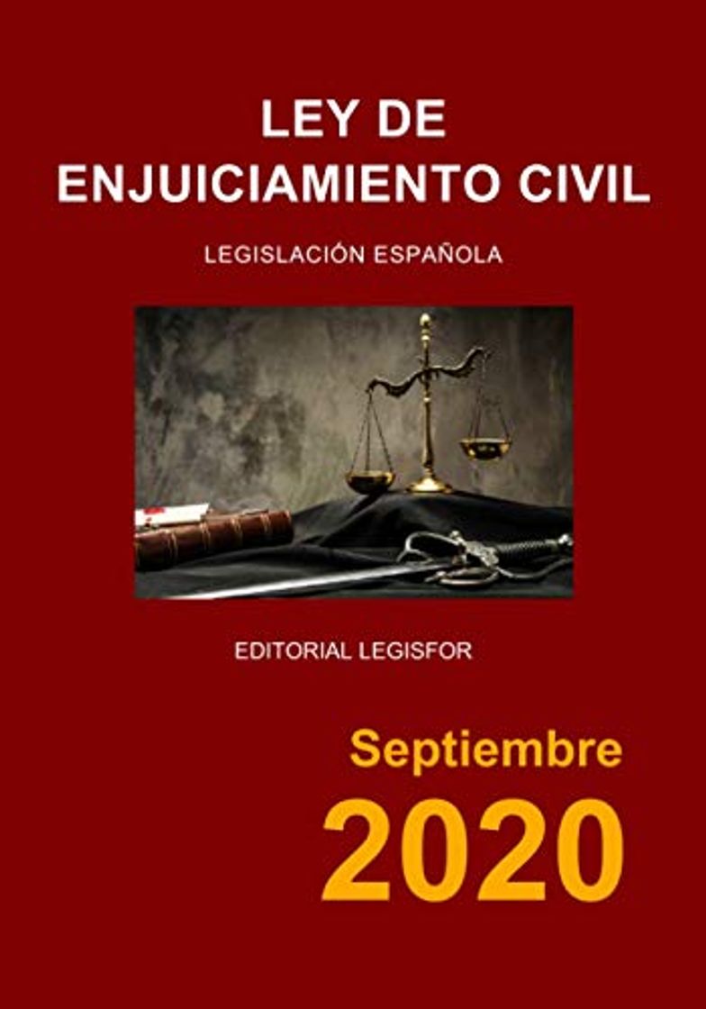 Book Ley de Enjuiciamiento Civil