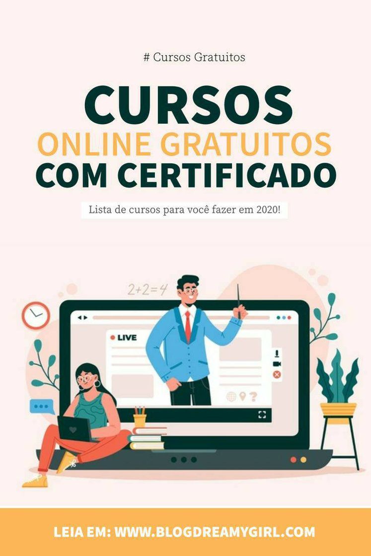 Fashion Cursos online gratuitos+certificado