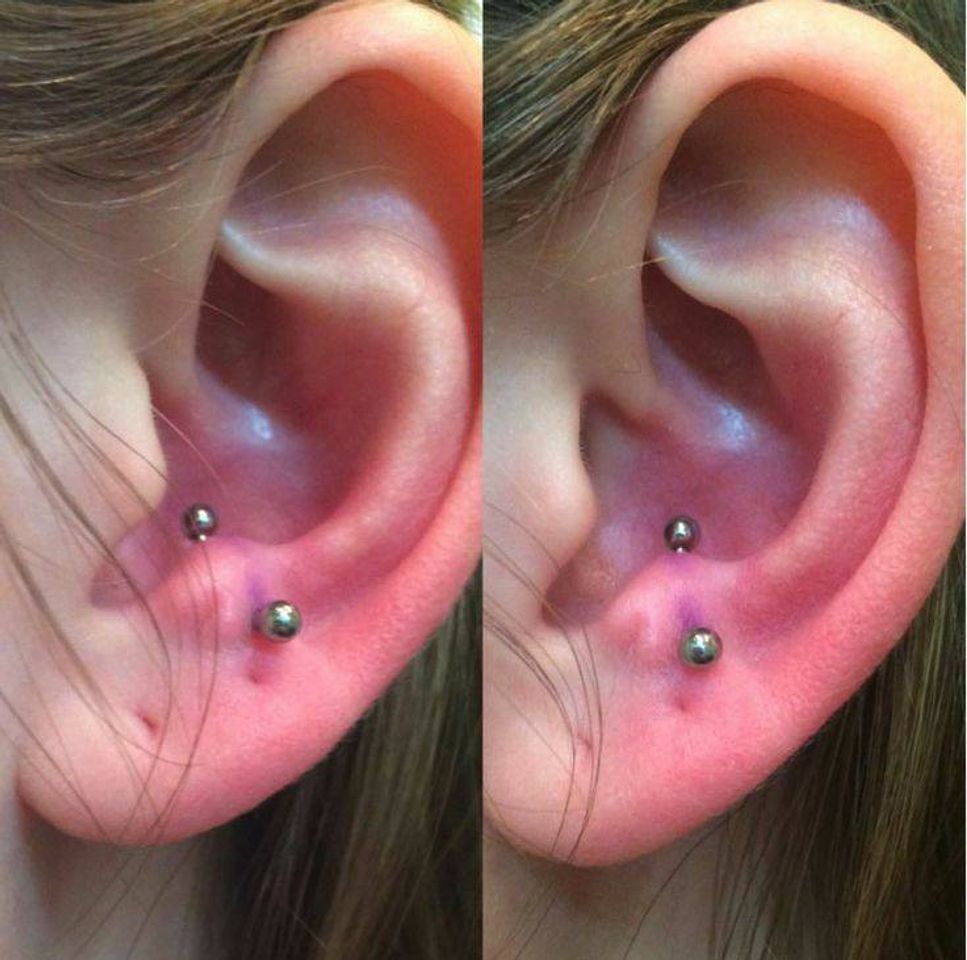 Fashion ✨piercing na orelha (anti-tragus)✨