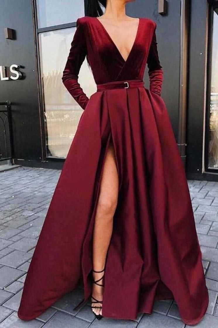 Fashion dress red