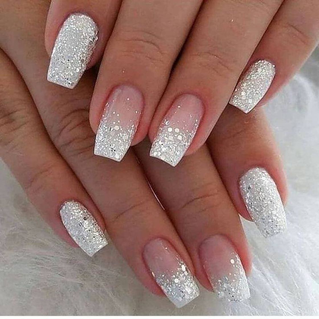 Fashion Unhas de glitter