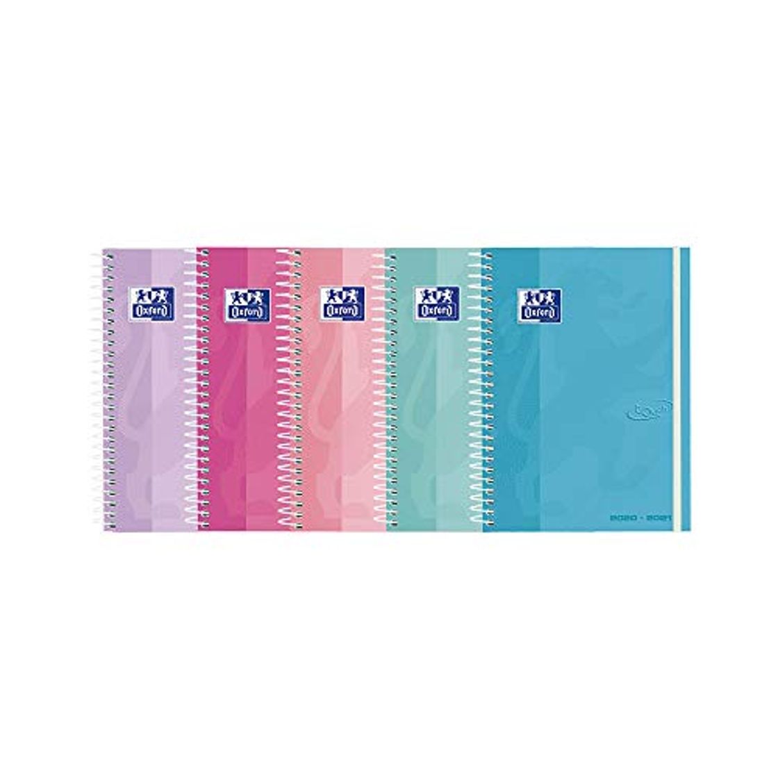 Producto Agenda espiral octavo Touch pastel semana vista Oxford School color surtido