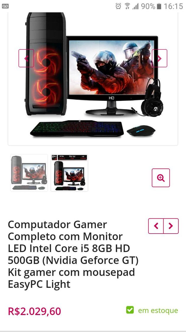 Fashion Um pc gamer